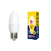 Лампа светодиодная E27 9W 3000K матовая LED-C37-9W/WW/E27/FR/NR UL-00003807 Лампа светодиодная E27 9W 3000K матовая LED-C37-9W/WW/E27/FR/NR UL-00003807