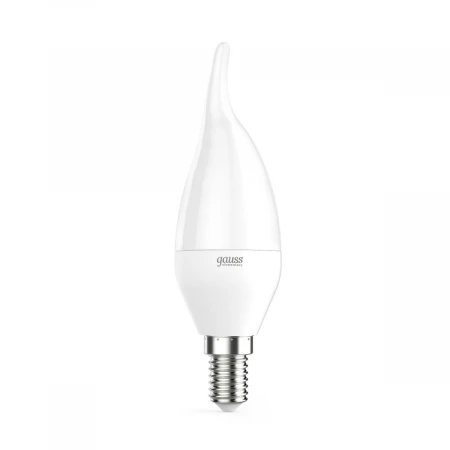 Лампа светодиодная Gauss E14 6W 2700K матовая 34116