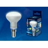 Лампа светодиодная рефлекторная Uniel E14 6W 4000K матовая LED-R50-6W/NW/E14/FR PLS02WH UL-00001492