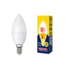 Лампа светодиодная E14 9W 3000K матовая LED-C37-9W/WW/E14/FR/NR UL-00003804 Лампа светодиодная E14 9W 3000K матовая LED-C37-9W/WW/E14/FR/NR UL-00003804