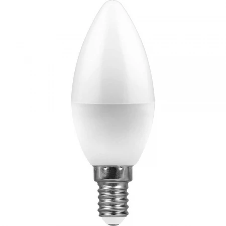 Лампа светодиодная Feron E14 11W 4000K Свеча Матовая LB-770 25942