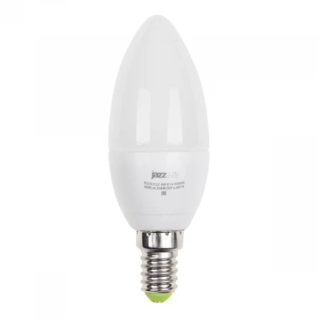Лампа светодиодная Jazzway E14 5W 3000K матовая 1036834A