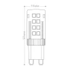 Лампа светодиодная Feron G9 5W 6400K прозрачная LB-432 25771 Лампа светодиодная Feron G9 5W 6400K прозрачная LB-432 25771