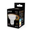Лампа светодиодная Gauss GU10 5W 3000K матовая 101506105 Лампа светодиодная Gauss GU10 5W 3000K матовая 101506105