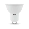 Лампа светодиодная Gauss GU10 5W 3000K матовая 101506105 Лампа светодиодная Gauss GU10 5W 3000K матовая 101506105