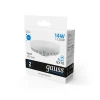 Лампа светодиодная Gauss GX70 14W 6500K матовая 83834 Лампа светодиодная Gauss GX70 14W 6500K матовая 83834