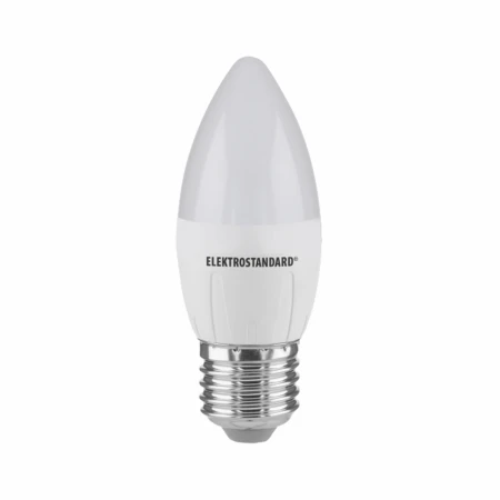 Лампа светодиодная Elektrostandard E27 6W 6500K матовая a048678