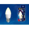 Лампа светодиодная Uniel E27 7W 3000K матовая LED-C37 7W/WW/E27/FR PLP01WH UL-00002414