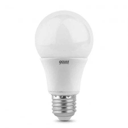 Лампа светодиодная Gauss E27 7W 3000K матовая 23217A