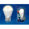 Лампа светодиодная Uniel E27 7W 3000K матовая LED-G45 7W/WW/E27/FR PLP01WH UL-00002420 Лампа светодиодная Uniel E27 7W 3000K матовая LED-G45 7W/WW/E27/FR PLP01WH UL-00002420