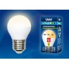 Лампа светодиодная Uniel E27 6W 3000K матовая LED-G45-6W/WW/E27/FR/MB PLM11WH UL-00002377 Лампа светодиодная Uniel E27 6W 3000K матовая LED-G45-6W/WW/E27/FR/MB PLM11WH UL-00002377