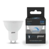 Лампа светодиодная Gauss GU10 5W 6500K матовая 101506305 Лампа светодиодная Gauss GU10 5W 6500K матовая 101506305