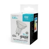 Лампа светодиодная Gauss Basic GU10 6W 4000K матовая 10106262 Лампа светодиодная Gauss Basic GU10 6W 4000K матовая 10106262