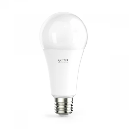 Лампа светодиодная Gauss E27 25W 3000K матовая 73215