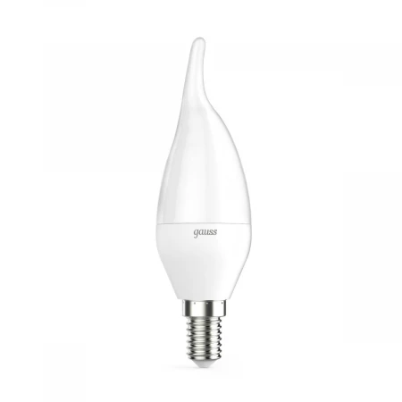 Лампа светодиодная Gauss E14 9.5W 4100K матовая 104101210
