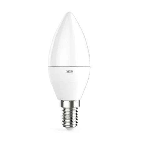 Лампа светодиодная Gauss E14 10W 6500K матовая 33130