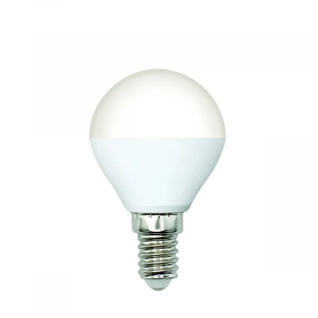 Лампа светодиодная Volpe E14 5W 3000K матовая LED-G45-5W/3000K/E14/FR/SLS UL-00008812