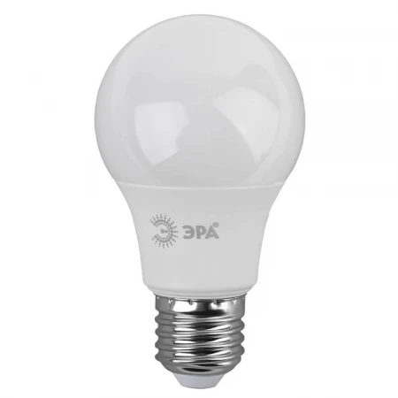 Лампа светодиодная ЭРА E27 9W 2700K матовая LED A60-9W-827-E27 Б0032246