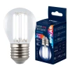 Лампа светодиодная Uniel E27 4W 4000K прозрачная LED-G45-4W/4000K/E27/CL GLY01TR UL-00011941 Лампа светодиодная Uniel E27 4W 4000K прозрачная LED-G45-4W/4000K/E27/CL GLY01TR UL-00011941