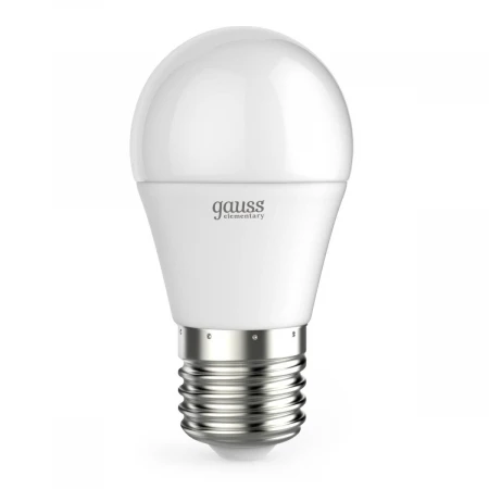 Лампа светодиодная Gauss E27 12W 4100K матовая 53222