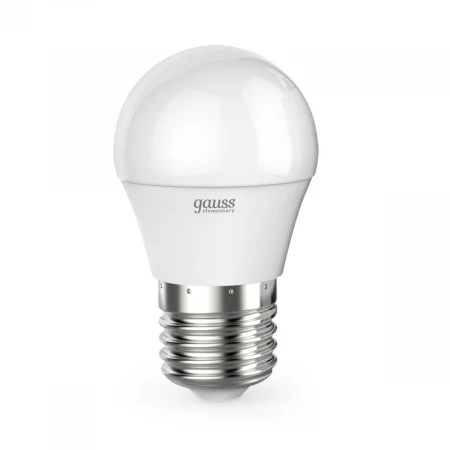 Лампа светодиодная Gauss E27 10W 6500K матовая 53230