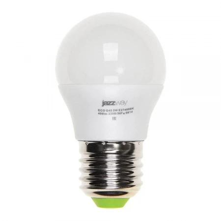 Лампа светодиодная Jazzway E27 5W 4000K матовая 1036988A