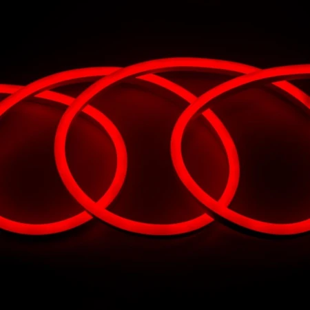 Лента "Гибкий Неон" General GLS-2835-120-9.6-220-NL-IP67-R катушка 50м