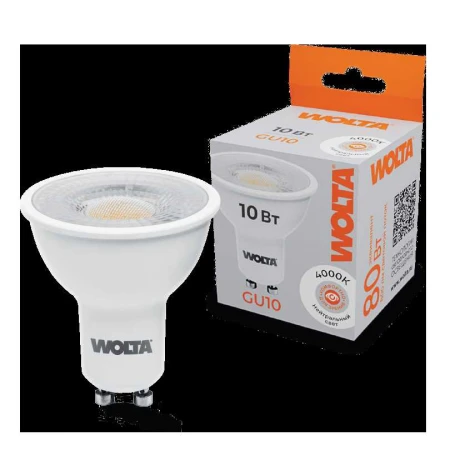 Светодиодная лампа WOLTA WSTD-PAR16-220V10W4KGU10-L