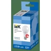 Лампа светодиодная IEK E27 13W 6500K матовая LLE-A60-13-230-65-E27 Лампа светодиодная IEK E27 13W 6500K матовая LLE-A60-13-230-65-E27