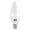 Лампа светодиодная IEK E14 7W 3000K матовая LLE-C35-7-230-30-E14