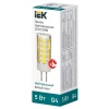 Лампа светодиодная IEK G4 5W 4000K прозрачная LLE-CORN-5-012-40-G4 Лампа светодиодная IEK G4 5W 4000K прозрачная LLE-CORN-5-012-40-G4