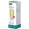 Лампа светодиодная IEK G9 5W 4000K прозрачная LLE-CORN-5-230-40-G9