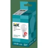 Лампа светодиодная IEK E27 15W 4000K матовая LLE-A60-15-230-40-E27 Лампа светодиодная IEK E27 15W 4000K матовая LLE-A60-15-230-40-E27
