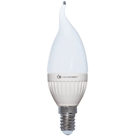 Лампа светодиодная Наносвет E14 6,5W 2700K матовая LC-CDT-6.5/E14/827 L216