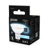 Лампа светодиодная Gauss GU5.3 5W 4100K матовая 201505205 Лампа светодиодная Gauss GU5.3 5W 4100K матовая 201505205