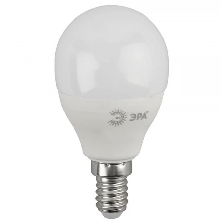 Лампа светодиодная ЭРА E14 10W 2700K матовая ECO LED P45-10W-827-E14 Б0032968