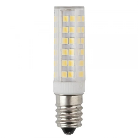 Лампа светодиодная ЭРА E14 7W 4000K прозрачная LED T25-7W-CORN-840-E14 Б0033025