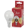 Лампа светодиодная ЭРА E14 8W 2700K матовая ECO LED P45-8W-827-E14 Б0030022 Лампа светодиодная ЭРА E14 8W 2700K матовая ECO LED P45-8W-827-E14 Б0030022