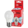 Лампа светодиодная ЭРА E27 6W 4000K матовая ECO LED P45-6W-840-E27 Б0020630 Лампа светодиодная ЭРА E27 6W 4000K матовая ECO LED P45-6W-840-E27 Б0020630