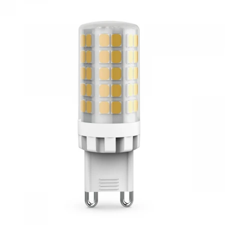 Лампа светодиодная Gauss G9 5,5W 3000К прозрачная 107009106