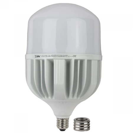 Лампа светодиодная сверхмощная ЭРА E27/E40 150W 6500K матовая LED POWER T160-150W-6500-E27/E40 Б0049106