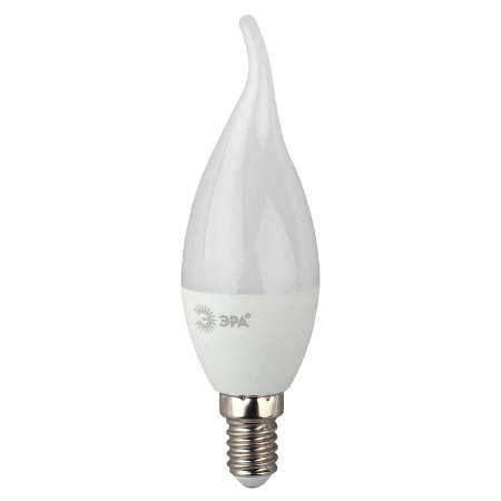 Лампа светодиодная ЭРА E14 8W 2700K матовая LED BXS-8W-827-E14 R Б0051853