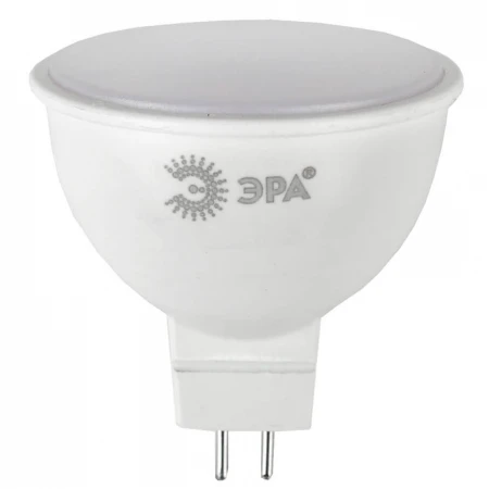 Лампа светодиодная ЭРА GU5.3 9W 6500K матовая MR16-9W-865-GU5.3 R Б0045353
