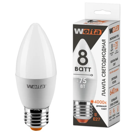 Светодиодная лампа WOLTA 30SC8E27