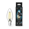 Лампа светодиодная Gauss E14 5W 4100K прозрачная 103801205 Лампа светодиодная Gauss E14 5W 4100K прозрачная 103801205