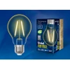Лампа светодиодная филаментная Uniel E27 6W 2250K прозрачная LED-A60-6W/GOLDEN/E27 GLV21GO UL-00002355 Лампа светодиодная филаментная Uniel E27 6W 2250K прозрачная LED-A60-6W/GOLDEN/E27 GLV21GO UL-00002355