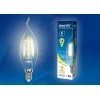 Лампа светодиодная филаментная Uniel E14 6W 3000K прозрачная LED-CW35-6W/WW/E14/CL GLA01TR UL-00002199 Лампа светодиодная филаментная Uniel E14 6W 3000K прозрачная LED-CW35-6W/WW/E14/CL GLA01TR UL-00002199