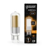 Лампа светодиодная Gauss G9 5.5W 3000K прозрачная 107809105 Лампа светодиодная Gauss G9 5.5W 3000K прозрачная 107809105
