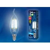 Лампа светодиодная филаментная Uniel E14 6W 4000K прозрачная LED-CW35-6W/NW/E14/CL PLS02WH UL-00001374 Лампа светодиодная филаментная Uniel E14 6W 4000K прозрачная LED-CW35-6W/NW/E14/CL PLS02WH UL-00001374