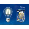 Лампа светодиодная филаментная Uniel E27 7W 3000K прозрачная LED-A60-7W/WW/E27/CL/MB GLM10TR UL-00002366 Лампа светодиодная филаментная Uniel E27 7W 3000K прозрачная LED-A60-7W/WW/E27/CL/MB GLM10TR UL-00002366